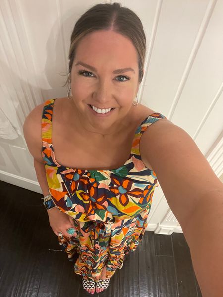 Another outfit from St. Lucia. I love the colors on this dress it just felt like a topical island. Best part is it’s now on sale! I paired it with my favorite blue and white sandals that are so comfortable. I’m also wearing fun turquoise jewelry too, some of which is also on sale  

#LTKshoecrush #LTKsalealert #LTKtravel