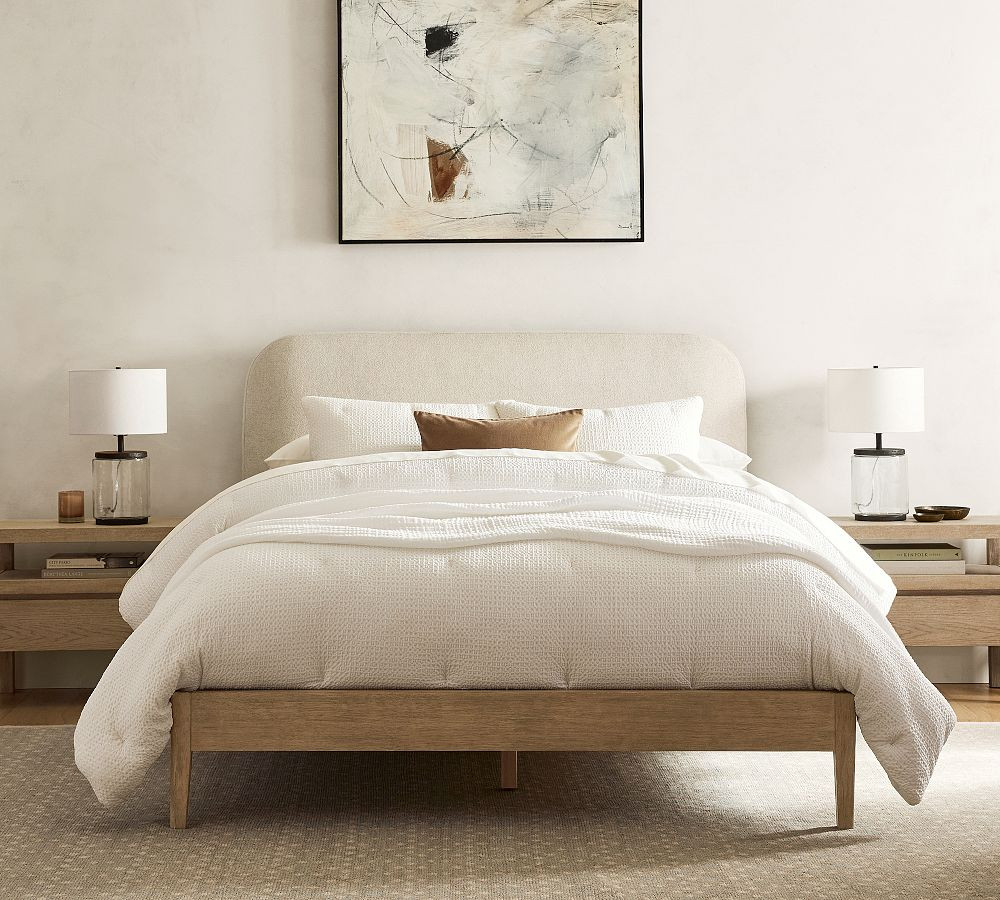 Layton Rounded Bed | Pottery Barn (US)