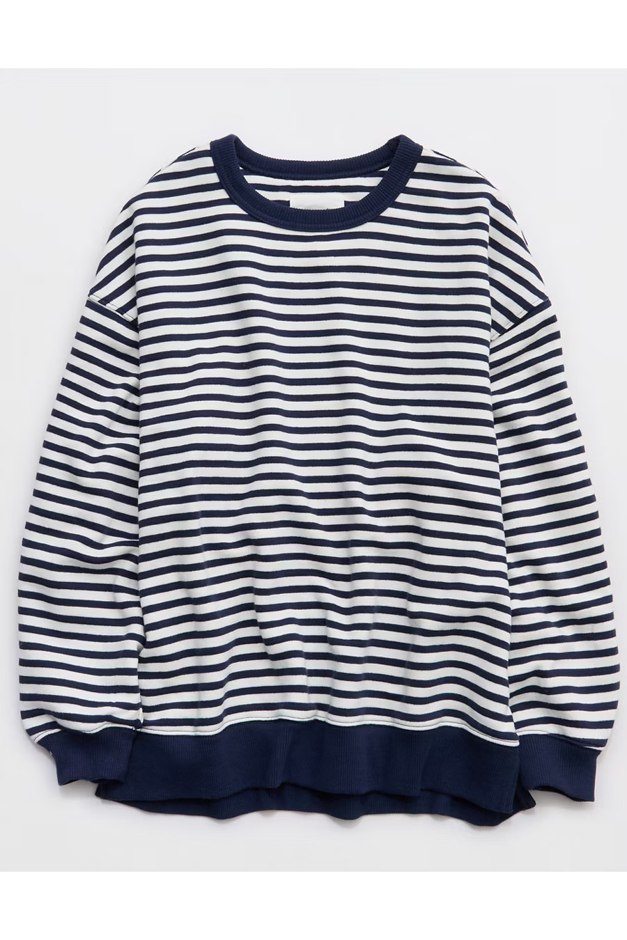 Aerie TrÃ¨s Chic Sweatshirt Women's Navy XXS | Aerie