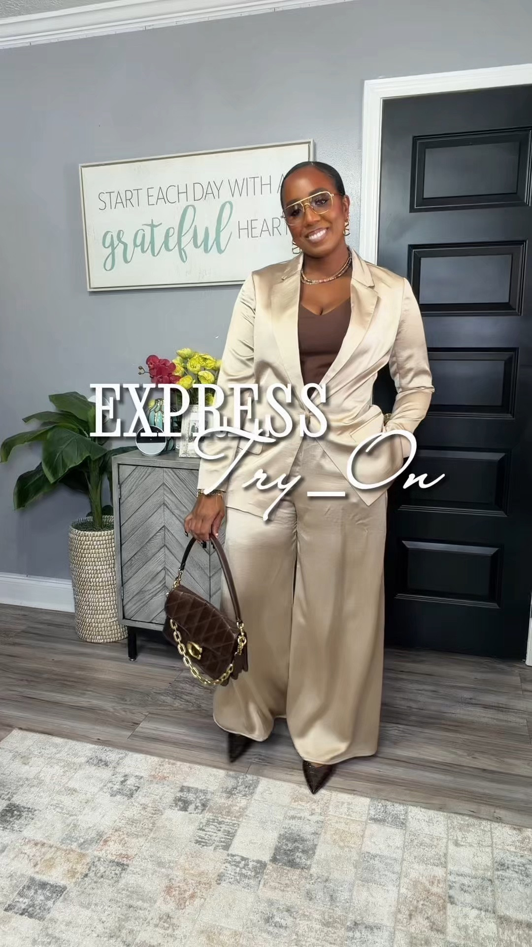 Elevated neutrals from Express 🤎 These looks are giving polished, sophisticated and effortlessly chic! Perfect for work, church, business meetings, conferences, brunch, date night or cocktails with the girls. Which look is your favorite—1, 2, 3 or 4?

SIZING REFERENCE/STATS: 5’5”, 165 lbs, size 10.

#ExpressStyle #WorkwearFashion #FashionOver40 #BusinessCasualStyle #NeutralOutfits

#LTKOver40 #LTKMidsize #LTKNYFW