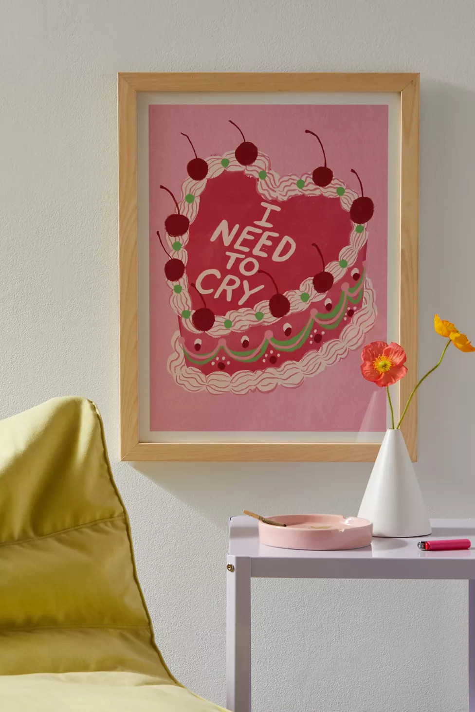 Chromoeye It's My Party Art Print | Urban Outfitters (US and RoW)