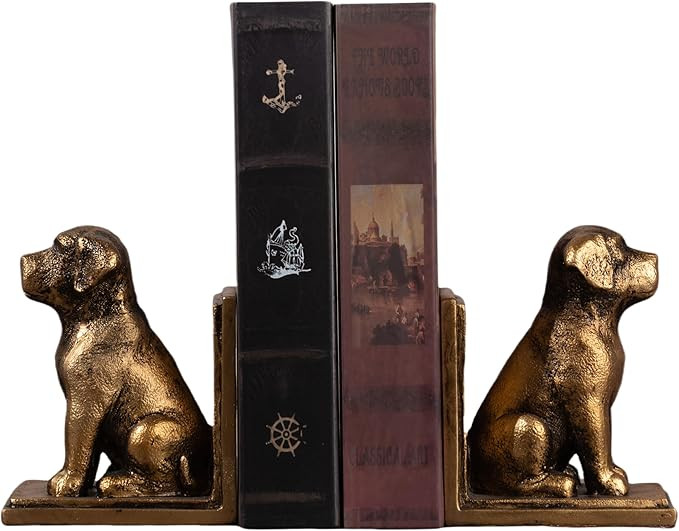 Book Ends for Shelves to Hold Books Heavy Duty,Decorative Bookend for Bookshelf Décor,Cute Anima... | Amazon (US)