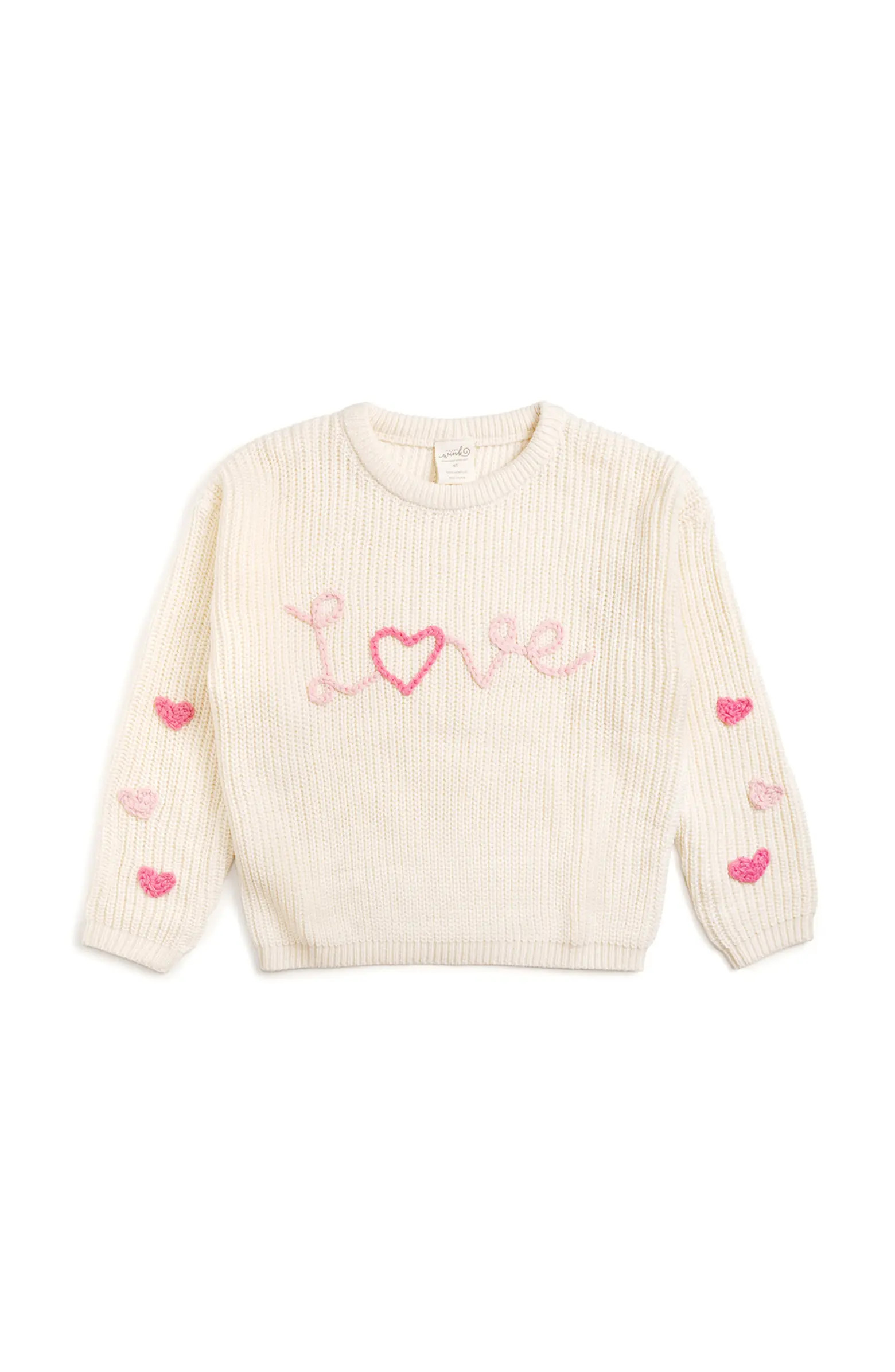 Ditsy Love Valentine's Day Knit Sweater | Nordstrom