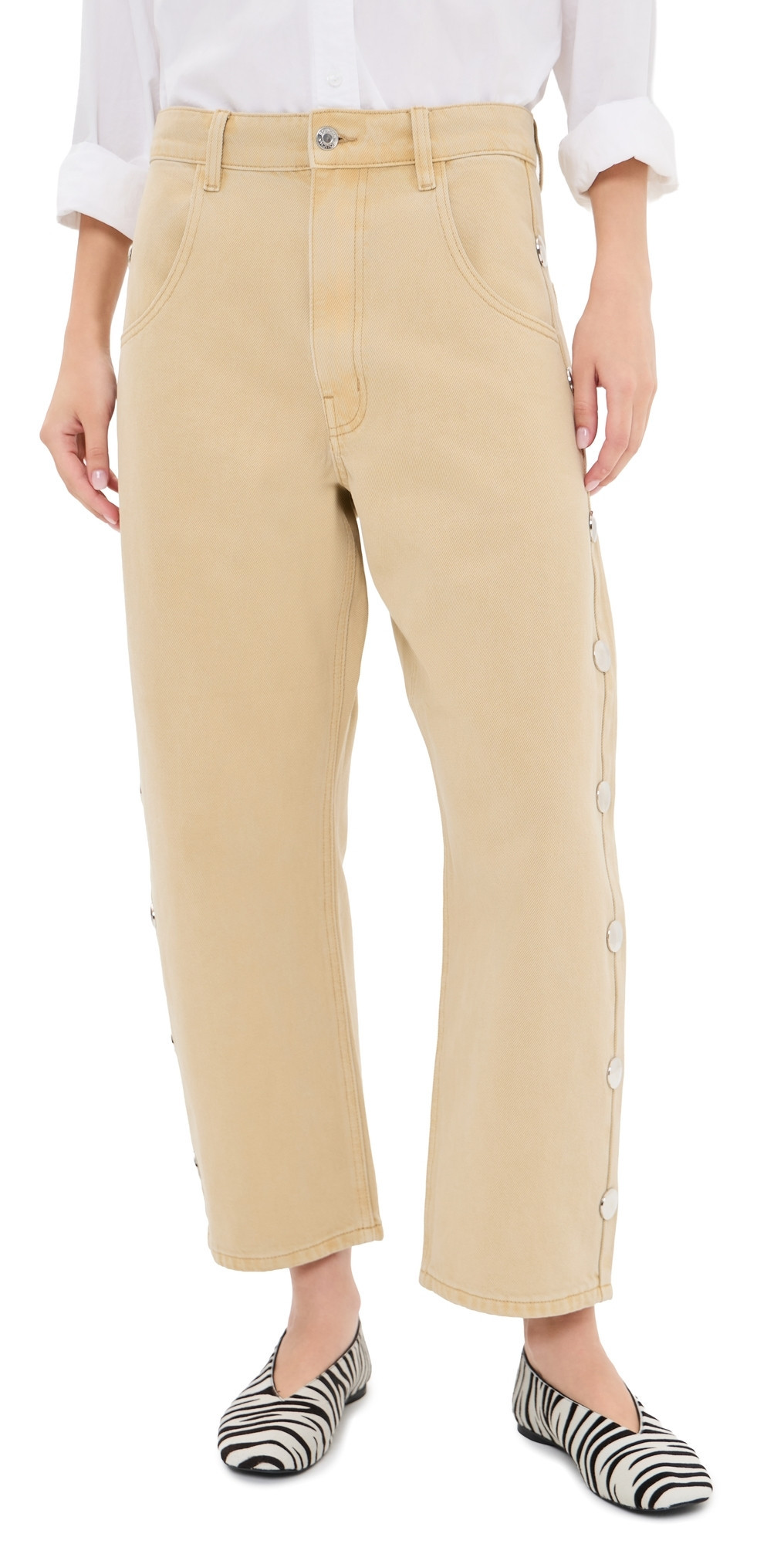 ROUCHA Duchamp Studded Denims Salt S | Shopbop