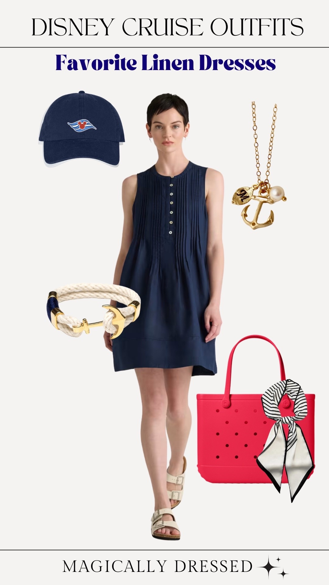 Easy, breezy, nautical Disney chic ✨
This linen dress was perfect for Disney Cruise days, cool, comfy, and still cute enough for dinner on the ship 🚢🌊
Linked so you can pack it too 💙⚓️

#LTKTravel