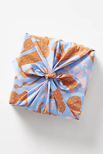 Furoshiki Reusable Gift Wrapping Cloth | Anthropologie (US)