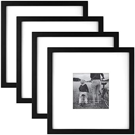 MCS East Village Frame, Black, 18 x 18 in matted to 12 x 12 in, Single | Amazon (US)