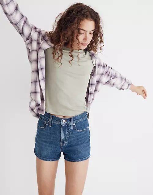 The Perfect Jean Short in Corson Wash | Madewell