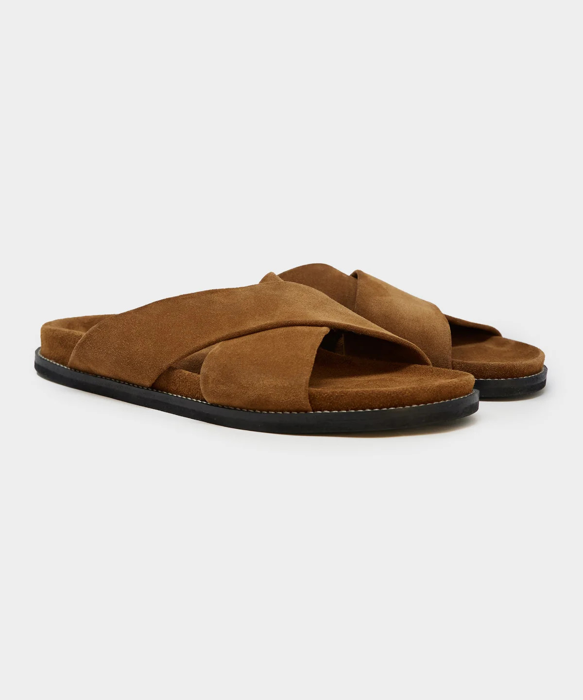 Nomad Suede Crossover Sandal | Todd Snyder