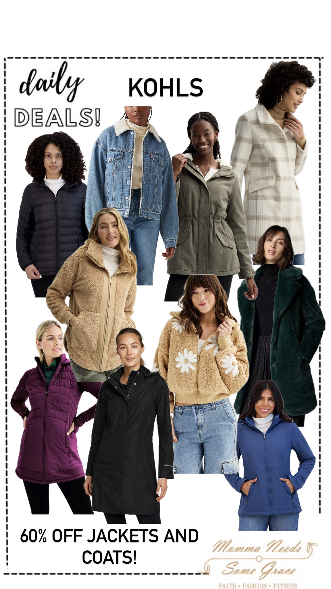 Kohls sale on coats and jackets! 

#LTKSaleAlert #LTKFindsUnder100 #LTKSeasonal