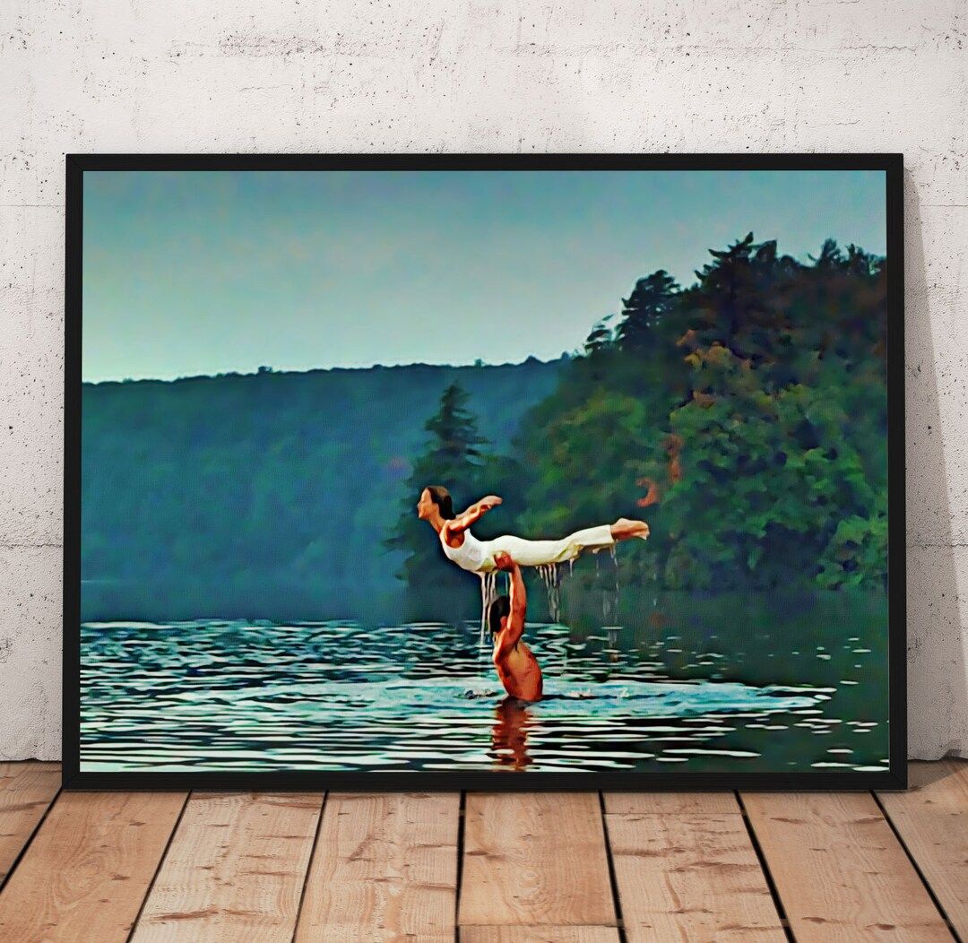 Dirty Dancing Lake Lift Poster/canvas - Etsy | Etsy (US)