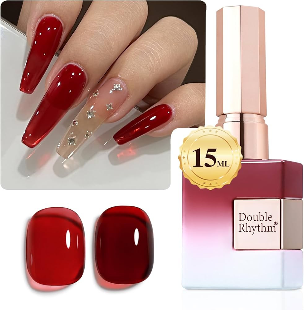 Double Rhythm Translucent Gel Polish Sheer Neutral Natural Light Milky Same Color Same Bottle 15M... | Amazon (US)