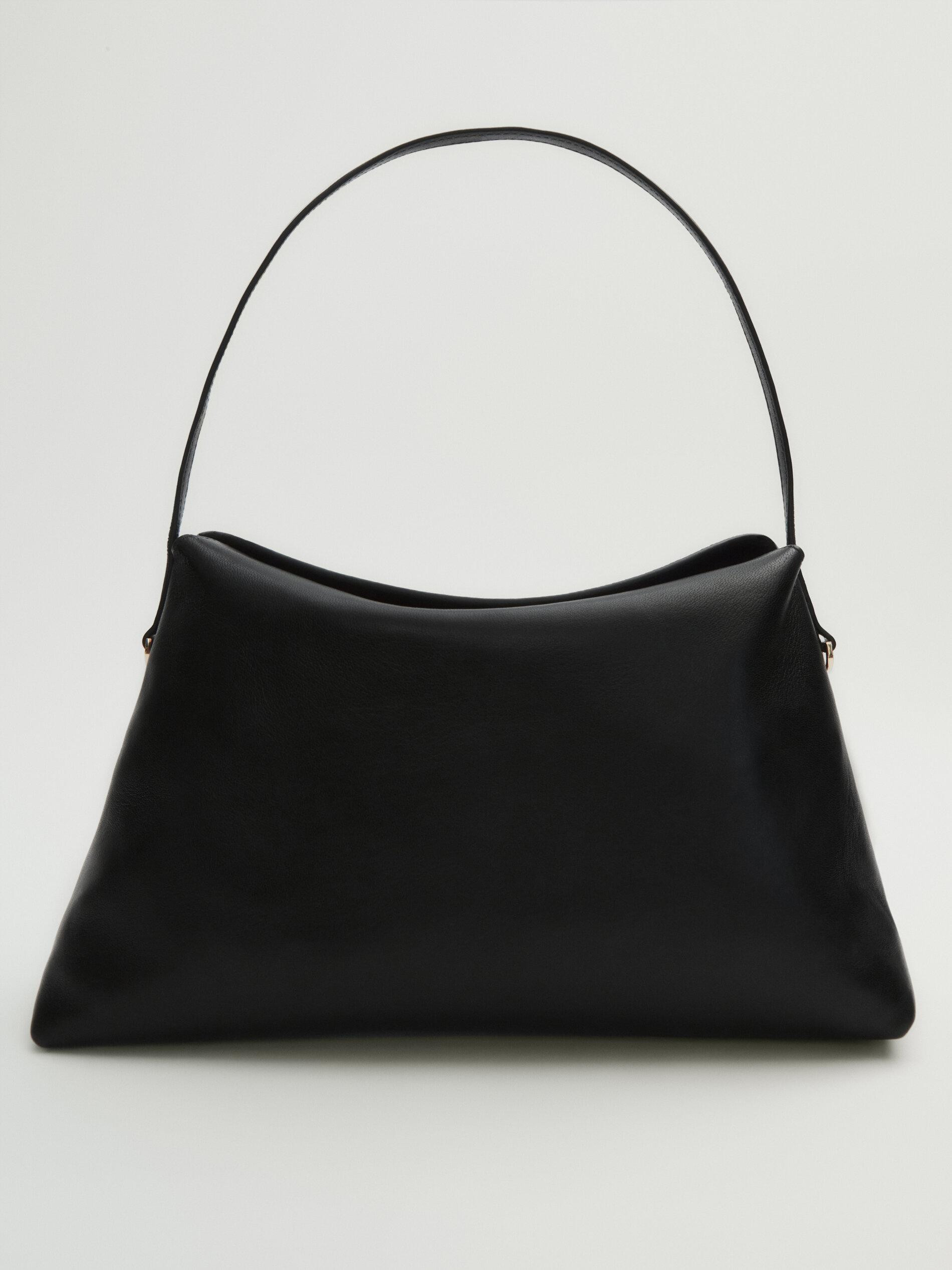 Nappa leather bag with multi-way strap | Massimo Dutti UK
