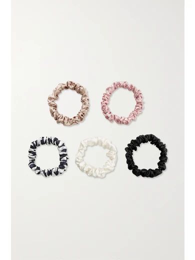 Slip
				
			
			
			
			
			
				Set of five midi silk hair ties
				£45 | NET-A-PORTER (UK & EU)