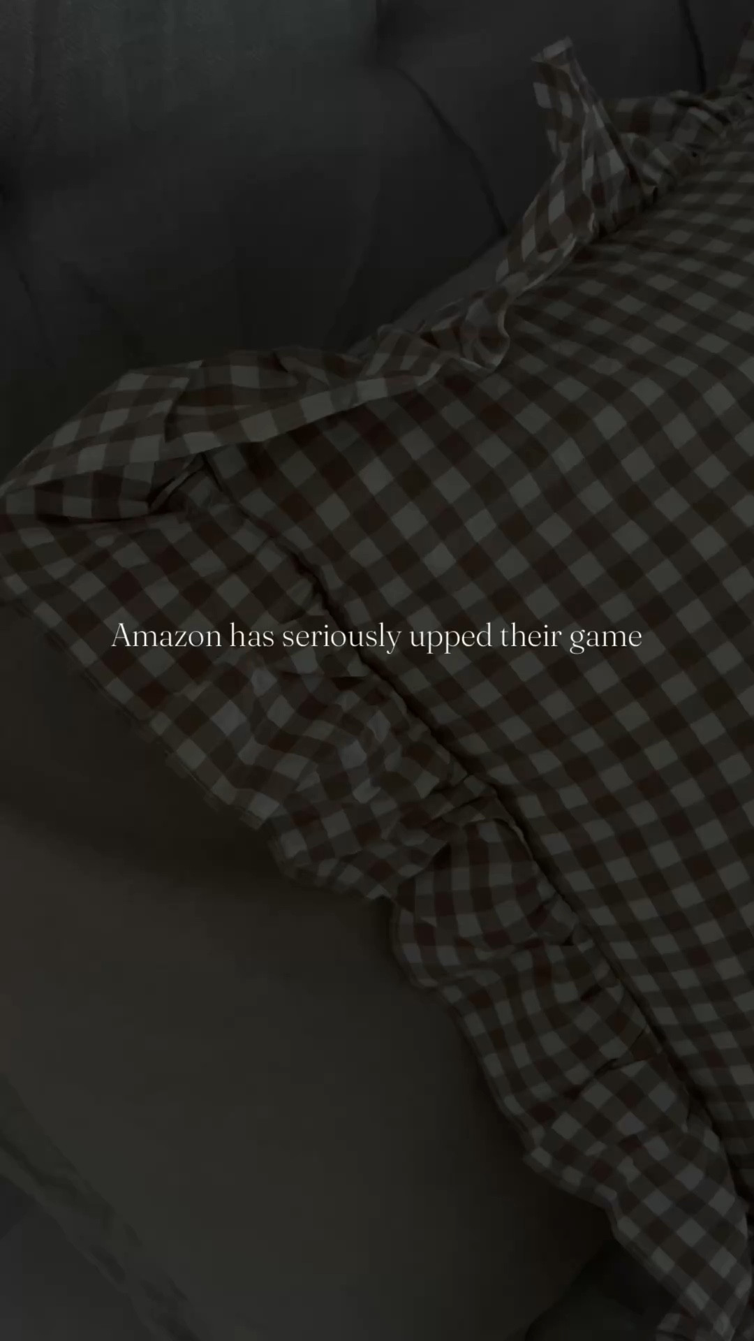 I love these pillow covers! I got a 26x26” cover set and I love this ruffled gingham. I ordered the color brown. Linking all my favorites from Amazon right now!

#LTKFindsUnder100 #LTKSeasonal #LTKHome