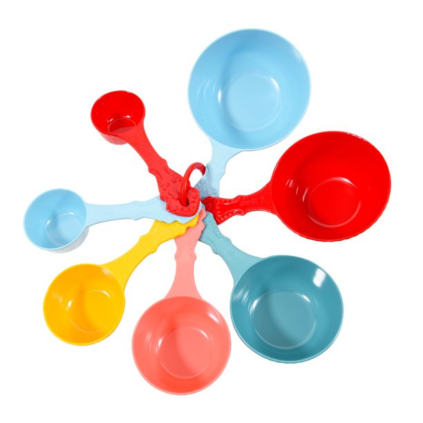 The Pioneer Woman Timeless Beauty 7-Piece Melamine Measuring Cup Set | Walmart (US)