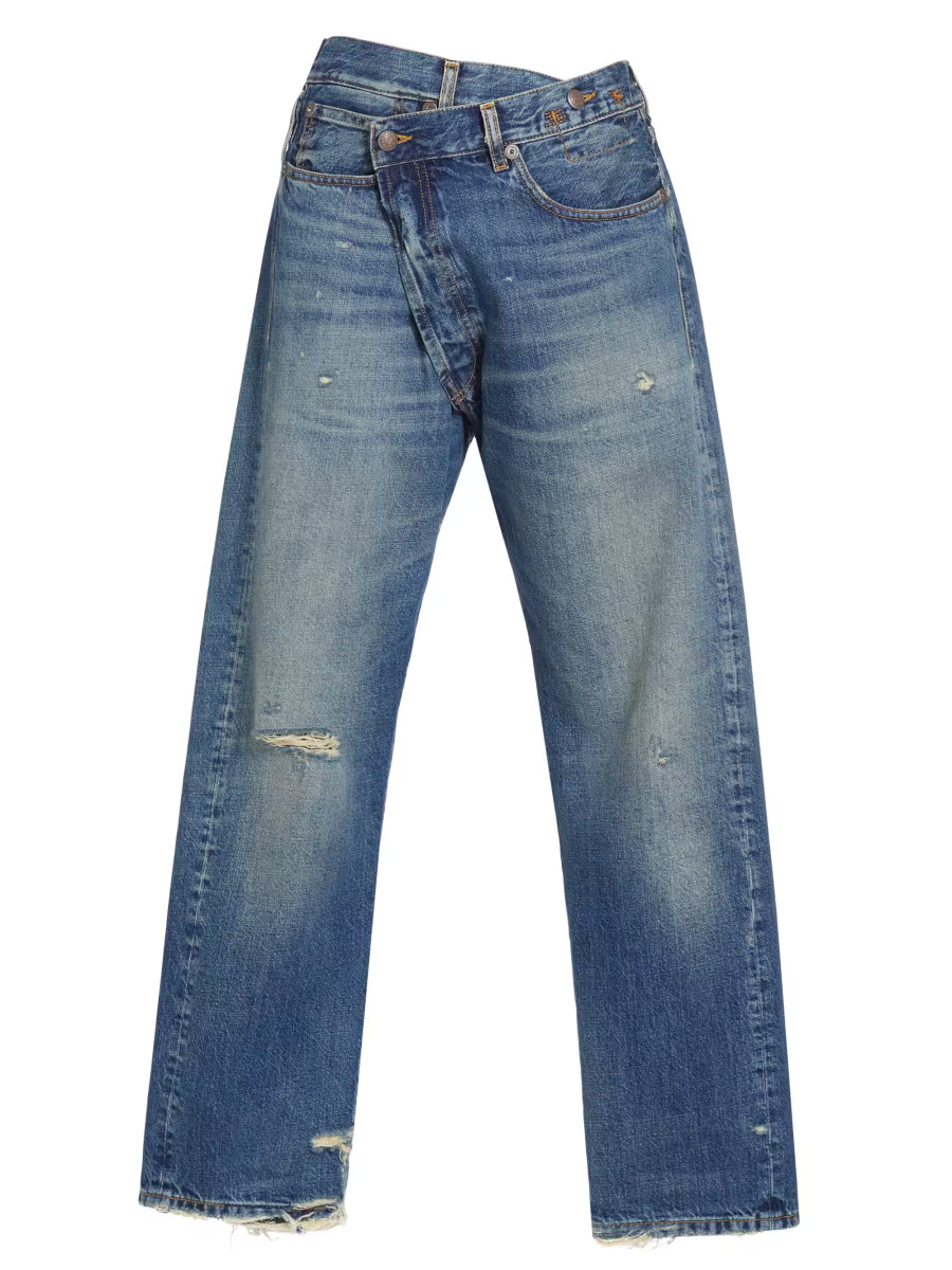 Crossover High-Rise Jeans | Saks Fifth Avenue