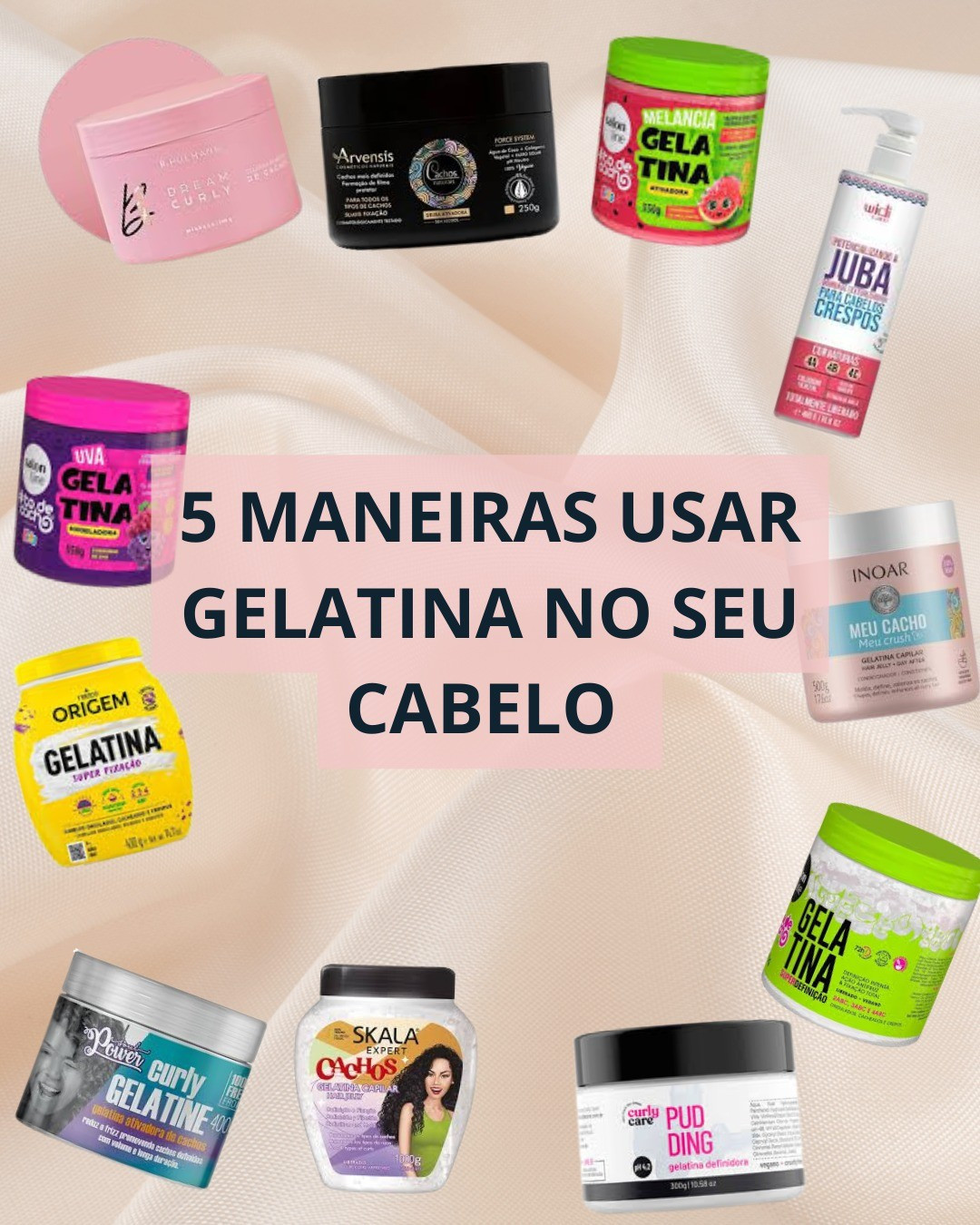 Maravilhosa! AQUI estão algumas dicas sobre o uso da gelatina nos cabelos cacheados e crespos:Antes da Finalização:1. Experimente misturar a gelatina com seu creme de pentear favorito para potencializar o efeito de definição.2. Usando apenas a gelatina pra fitar você consegue uma definição mas se quiser consegue ativar bem o volume.Depois da Finalização:3. Após a finalização com creme, use uma quantidade pra amassar os cachos, ativando ainda mais a definição.4. Use a gelatina como um retoque rápido para revitalizar os cachos no segundo ou terceiro dia após a lavagem.5. Se preferir um efeito mais natural, dilua a gelatina em água antes de aplicar nos cabelos, para evitar o aspecto de rigidez.Essas dicas adicionais vão te ajudar a aproveitar ao máximo os benefícios da gelatina no cuidado dos seus cabelos cacheados e crespos.

#LTKbrasil #LTKbeauty