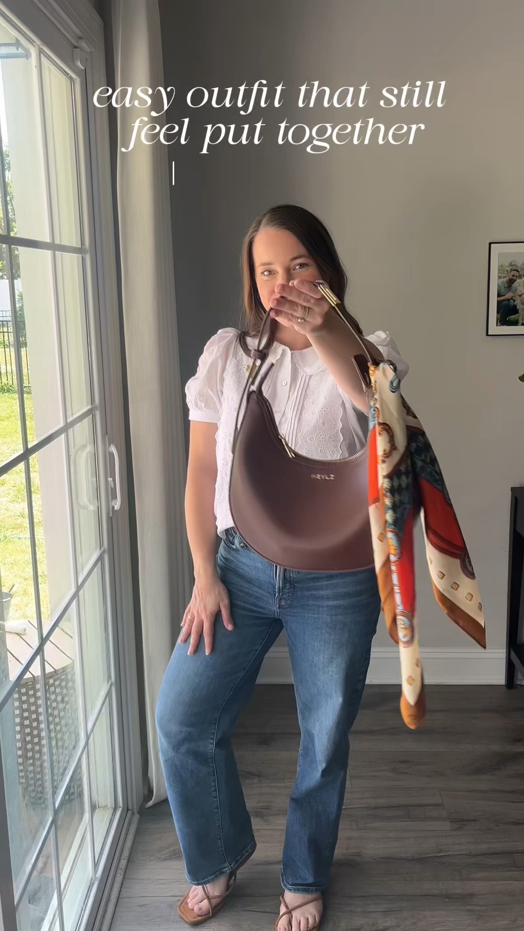 Adding a scarf to a bag is such an easy way to elevate the look 🩷

#LTKPetite #LTKootd