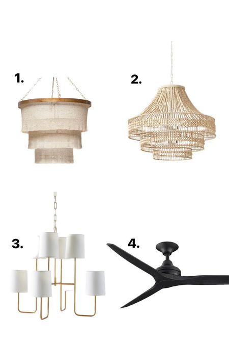 Can’t decide between these light fixtures for my bedroom! Definitely love a chandelier but can never go wrong with a ceiling fan!! 

#LTKFind #LTKhome #LTKstyletip