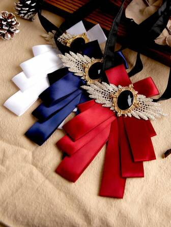 1 st. Heren- en dameslint kristal stropdas broche strik bruiloft feest stropdas strass stropdas m... | SHEIN