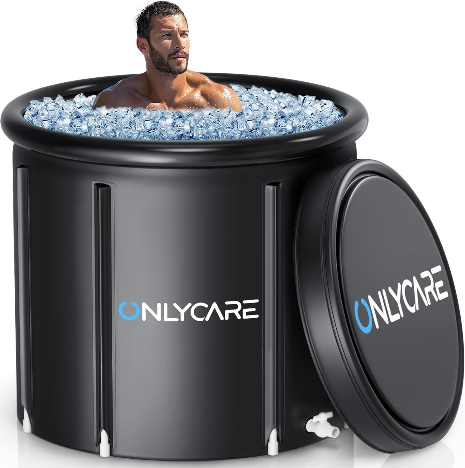 ONLYCARE Ice Bath Tub for Athletes - Upgrade 116 Gal Cold Plunge Tub with Cover - Multiple Layere... | Amazon (US)