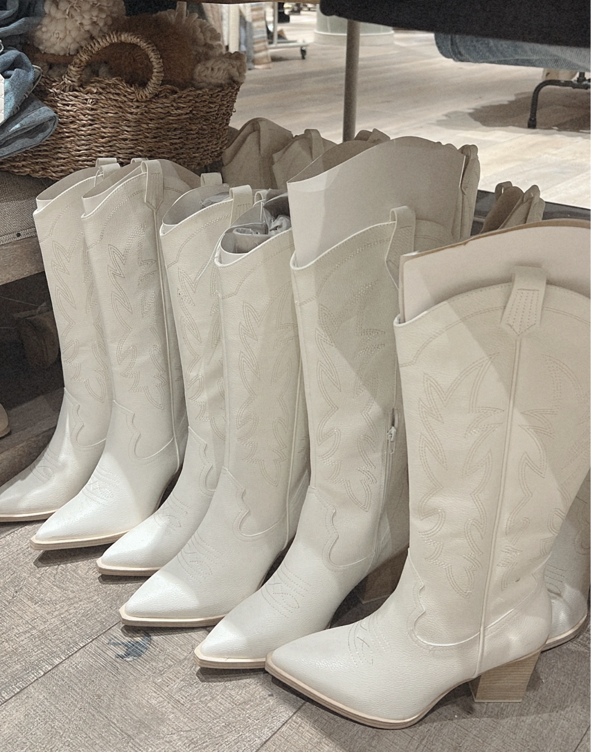 My fav winter white boots have been OOS, but they are back! They are lined so they keep my legs warm and so comfortable! 

#LTKshoecrush #LTKHoliday #LTKparties