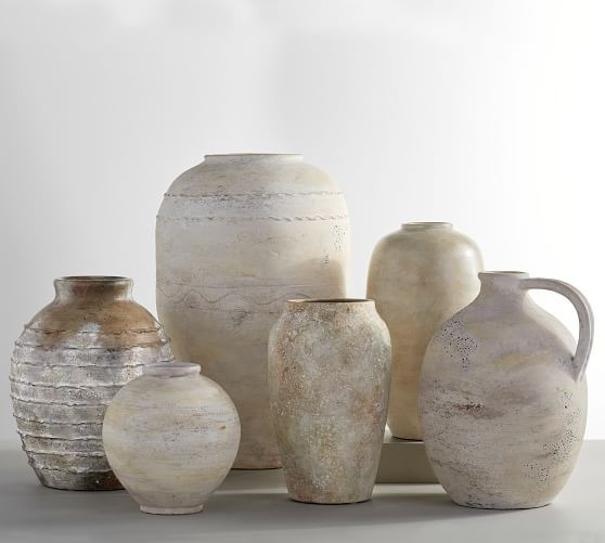 Artisan Vase Collection - White | Pottery Barn (US)