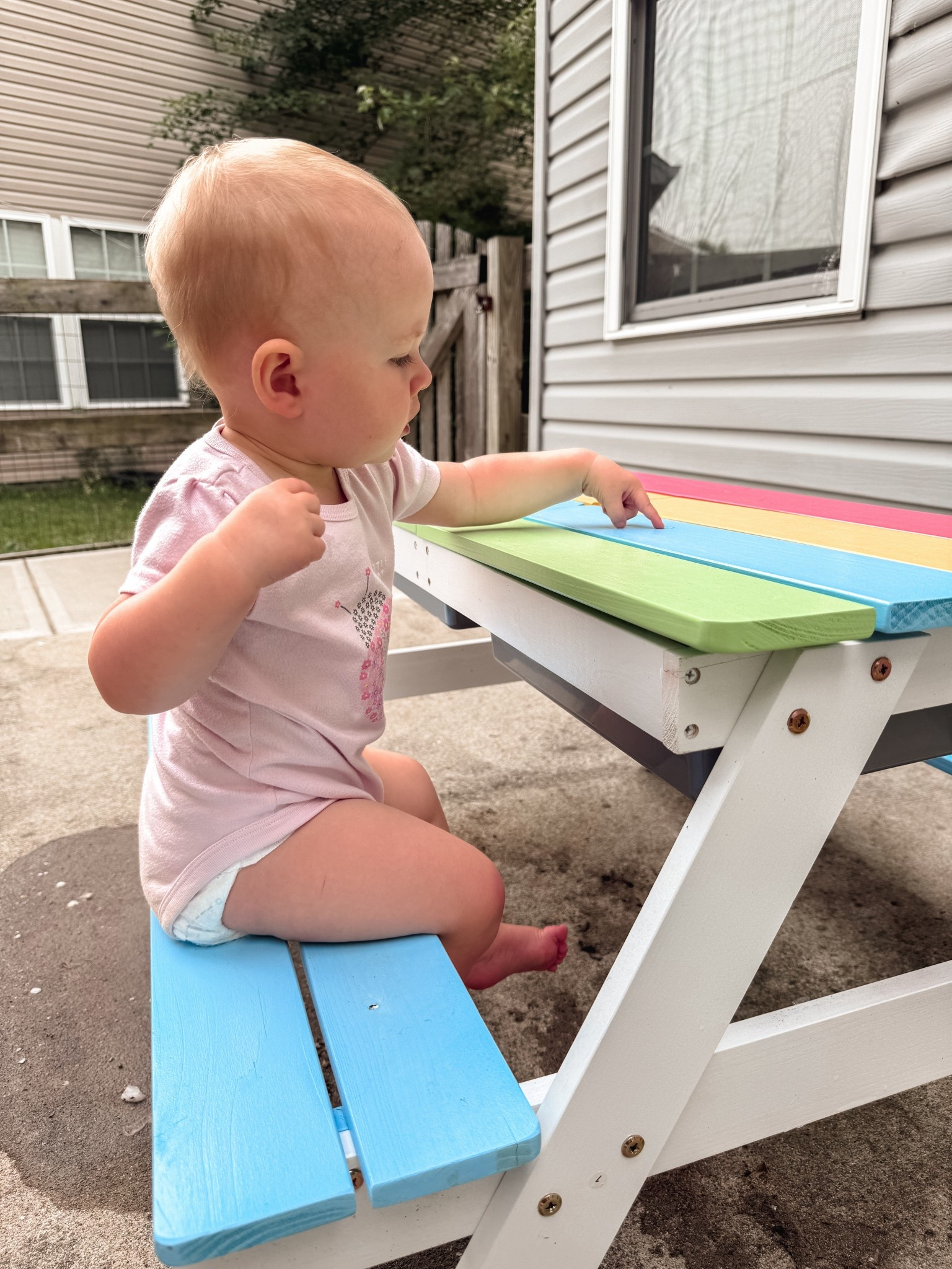 All of our summer must haves for the patio! This sensory picnic table has been a hit as well as the play sink. Everything to keep her entertained 👏🏻

#LTKKids #LTKSummerEdit #LTKBaby
