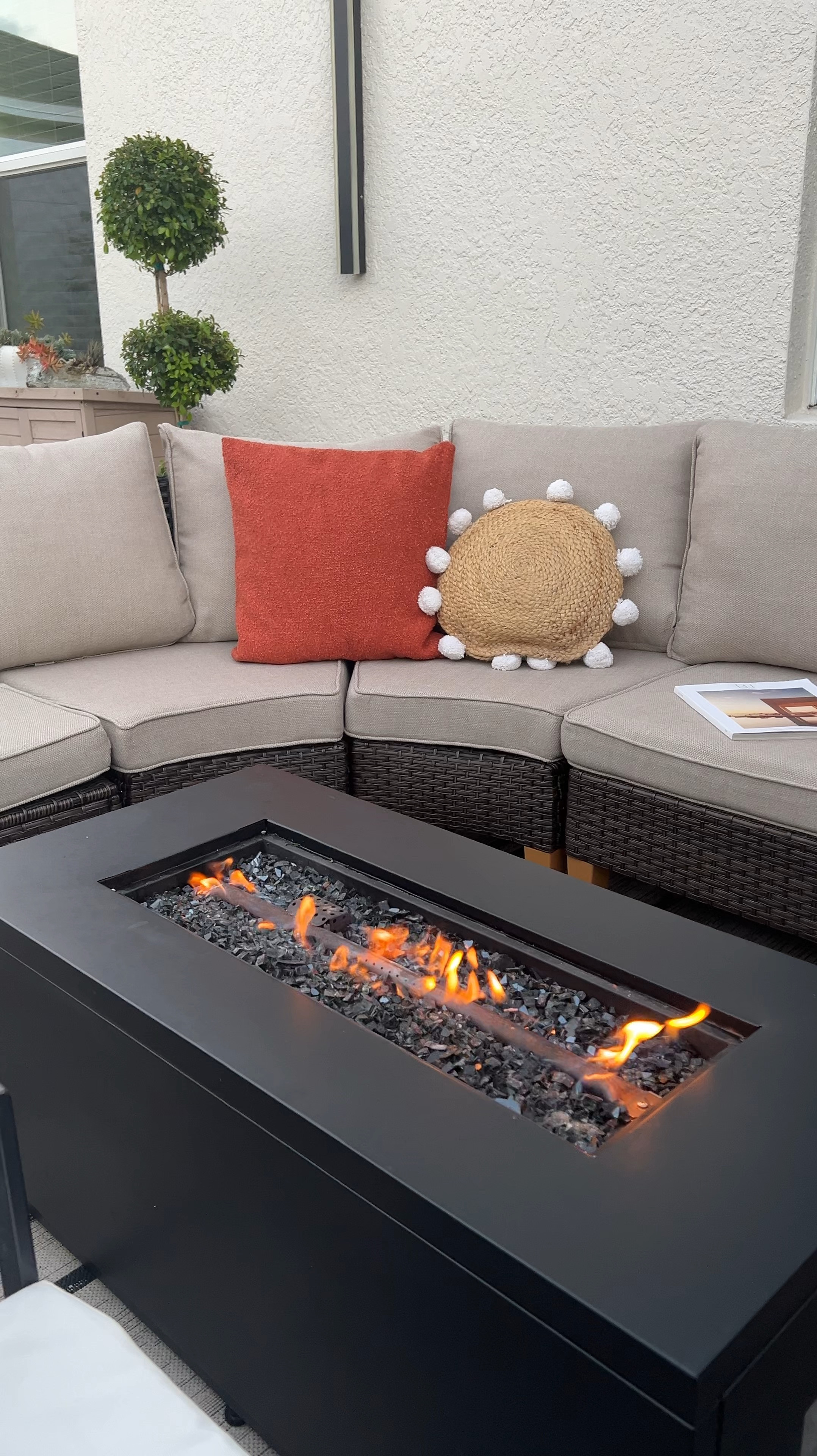 Outdoor Furniture/ Fire Pit / Outdoor Rug/ Storage Furniture 

#LTKHome #LTKVideo #LTKSeasonal