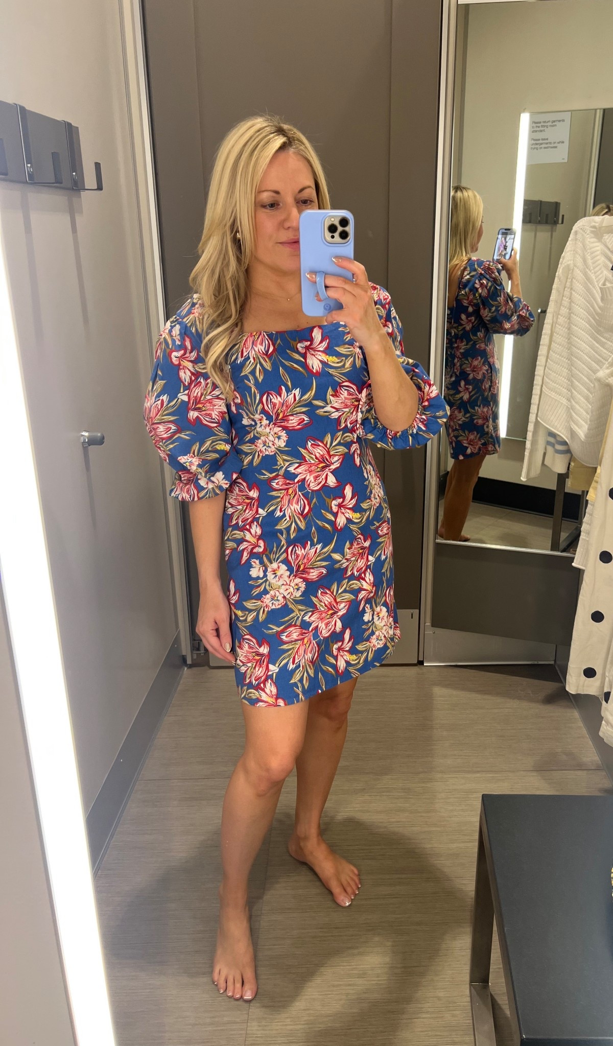Found the cutest little beach dress to pack for your incoming warm destination trips. Love the blue floral print and fit of this Women's Linen Mini Slip Dress - A New Day at Target. Also comes in white which would be perfect for brides or upcoming spring family photos.

#LTKWedding #LTKTravel #LTKootd