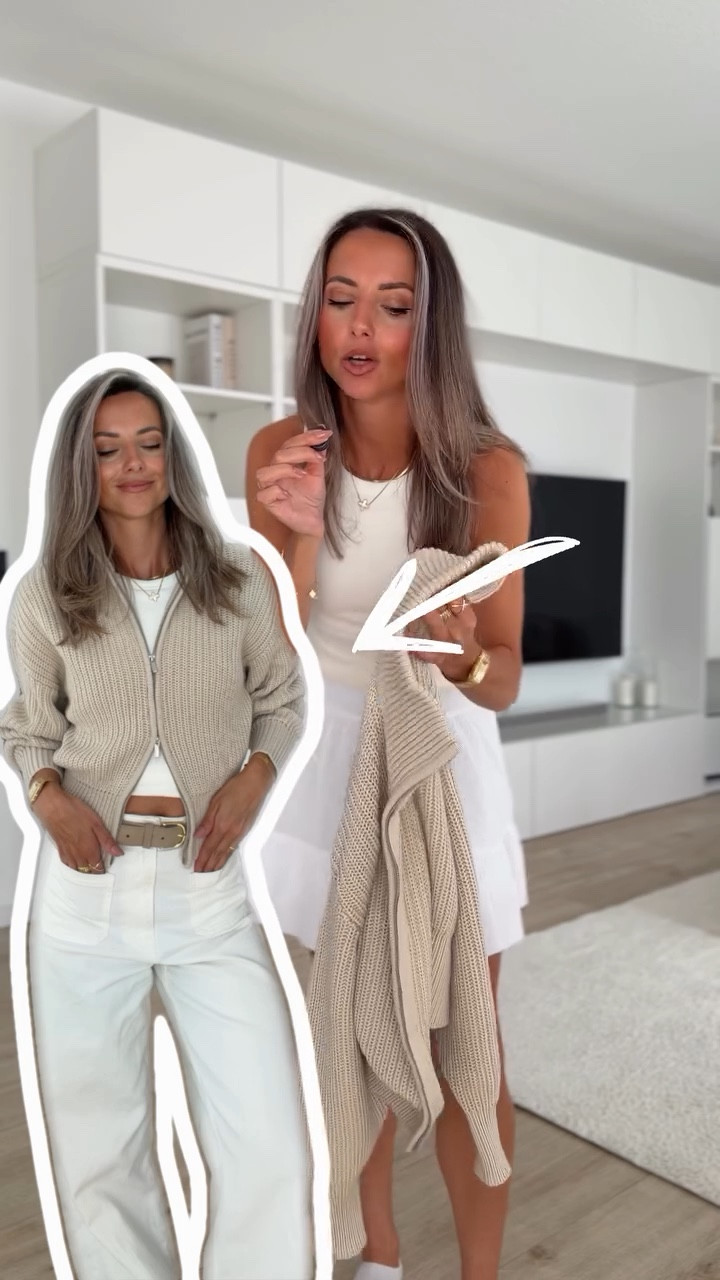 Fashiontipp der Woche ✨

Diese Strickjacke ist perfekt für das gesamte Jahr - egal welche Looks, sie passt immer!