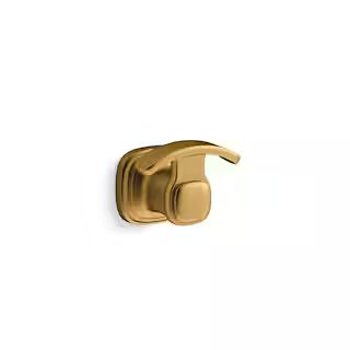 ExclusiveKOHLERNumista Wall Mount Robe Hook in Vibrant Brushed Moderne Brass(5)Questions & Answer... | The Home Depot