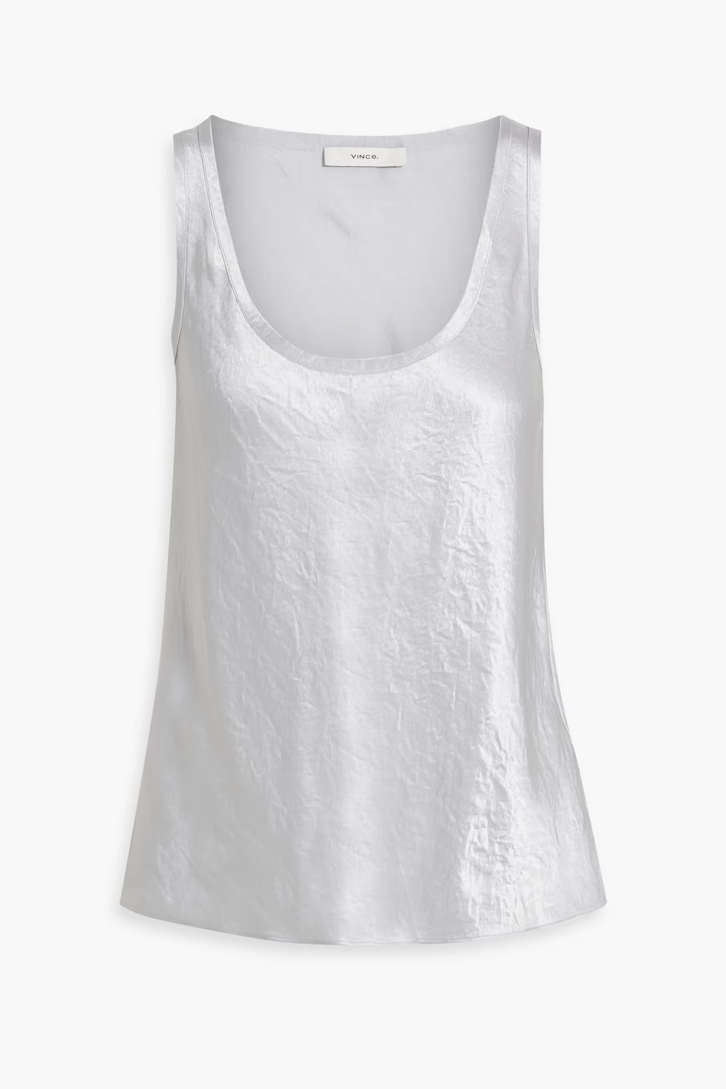 Crinkled-satin tank | The Outnet (APAC)