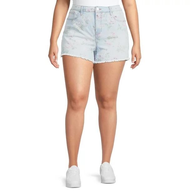 Celebrity Pink Juniors Plus Size Denim Shorts | Walmart (US)
