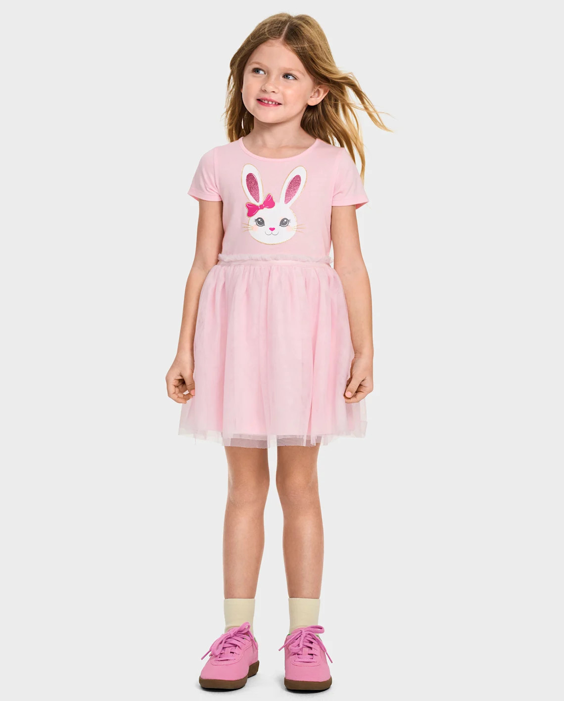 Toddler Girls Bunny Tutu Dress - pink | The Children's Place