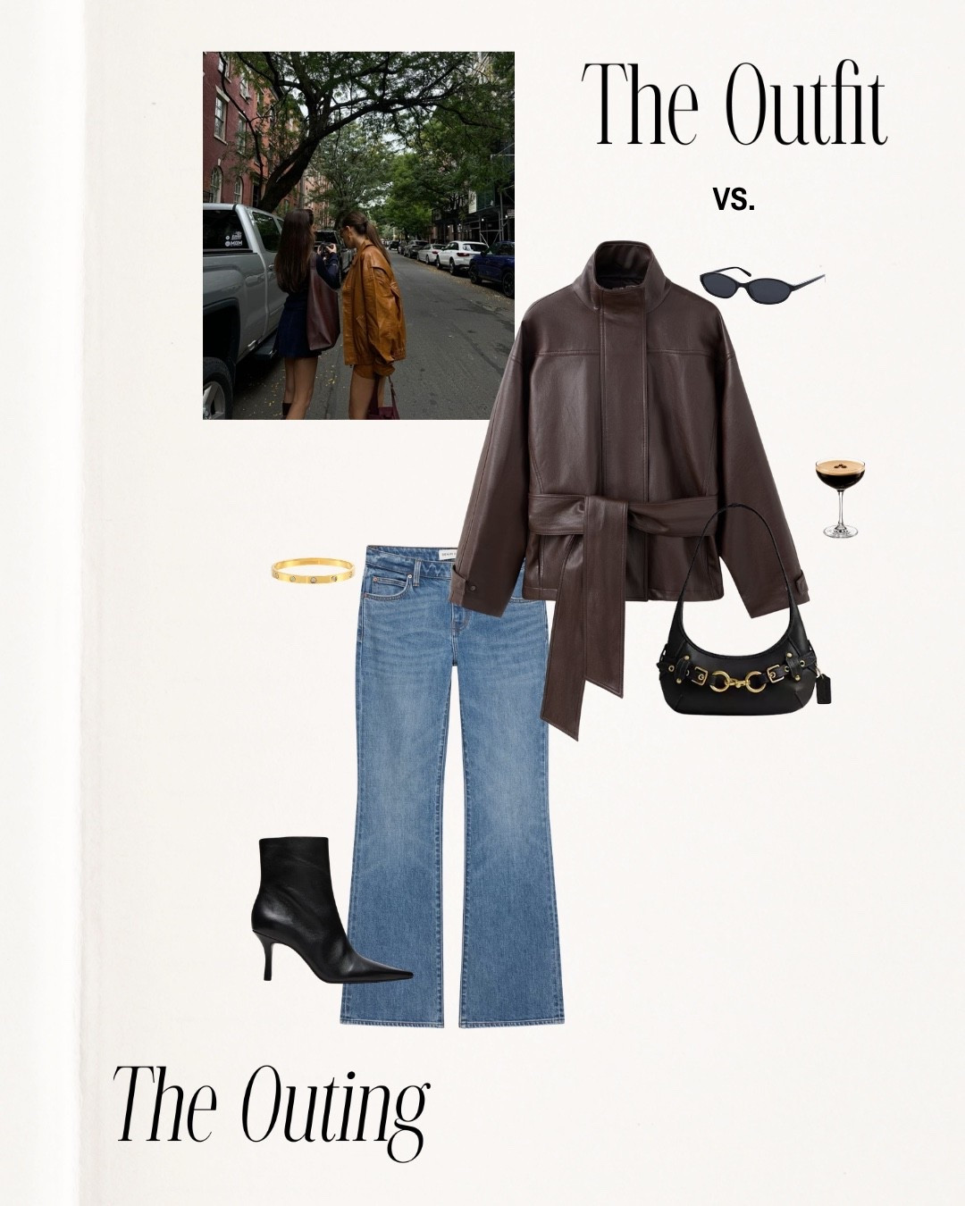 Loving this fall outfit!! (jacket is on sale for Labor Day!)

#labordaysale jeans, aritzia, mango, accessories, New York, paris, Europe, jacket, coffee, date night outfit ideas, kitten heals, purse