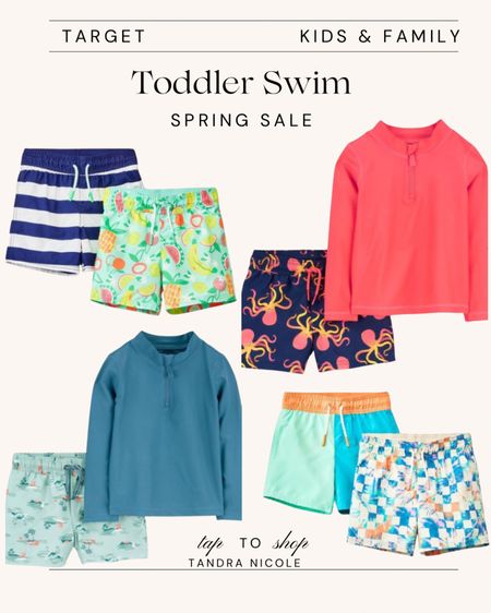 Gear up for spring & summer with these Target Toddler Swimwear essentials!

As of today, 3/19 Target has 20% off swimwear with their circle rewards!

Travel, swim, kids swimwear, toddler swim trunks, toddler swimwear , target finds 

#LTKbaby #LTKSeasonal #LTKkids