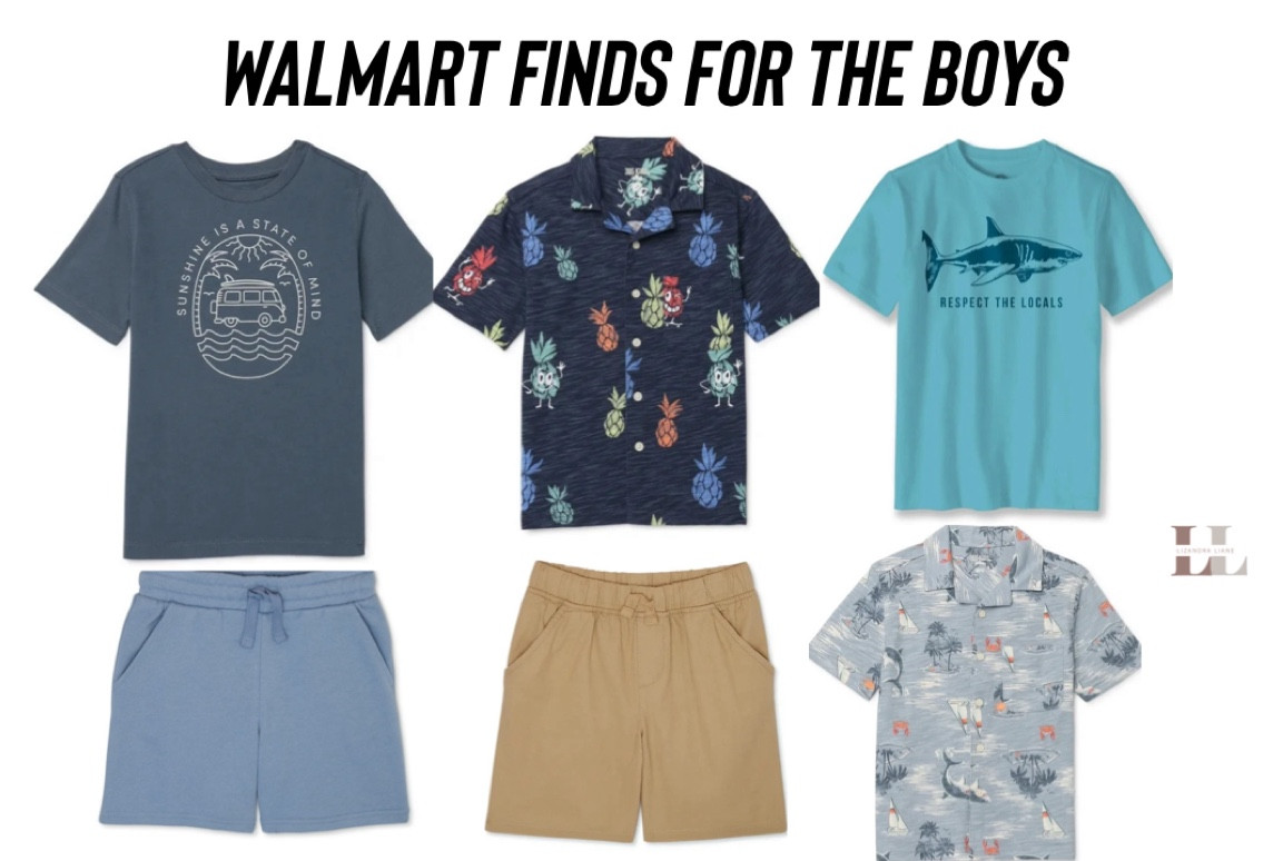 Walmart summer fashion for the boys, toddler boys style, vacation outfits, affordable fashion, Walmart fashion, kids clothes tee shirts, shorts 

#LTKKids #LTKFindsUnder50 #LTKFamily