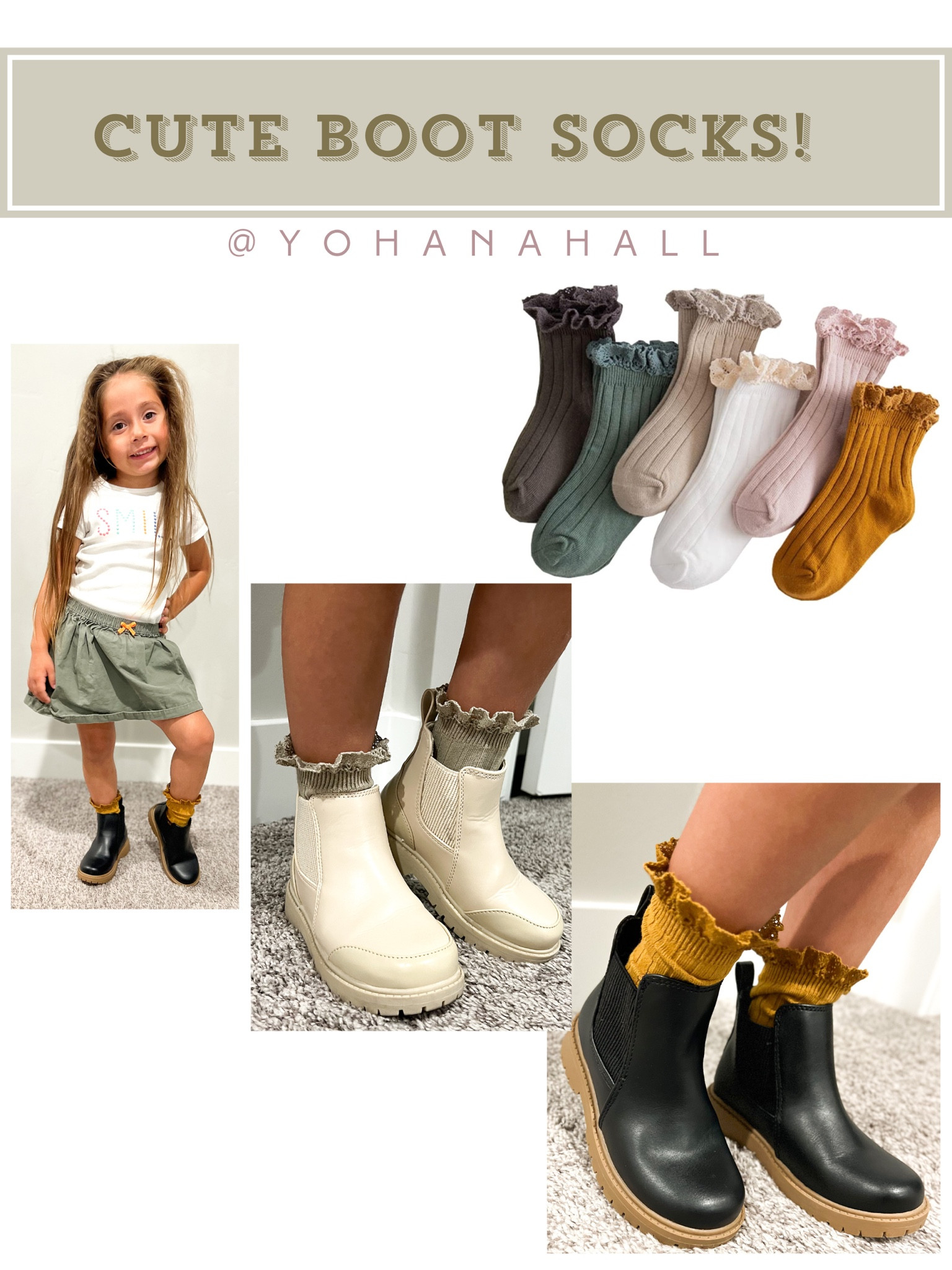 The perfect socks and boots for fall and winter! 

#LTKbaby #LTKSeasonal #LTKkids