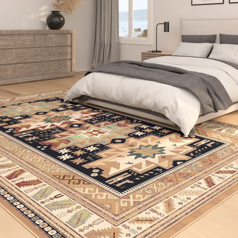 Southwestern Rust Area Rug | Wayfair North America