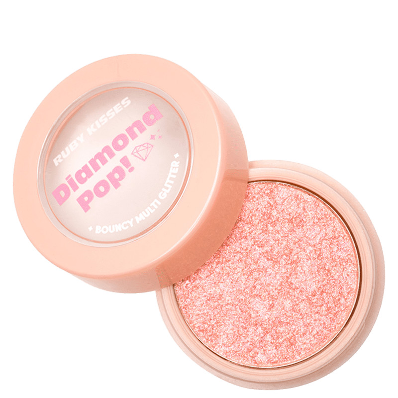 RK by Kiss Diamond Pop! Rose Shine
        
            
                 - Iluminador Glitter 22... | Beleza Na Web (BR)