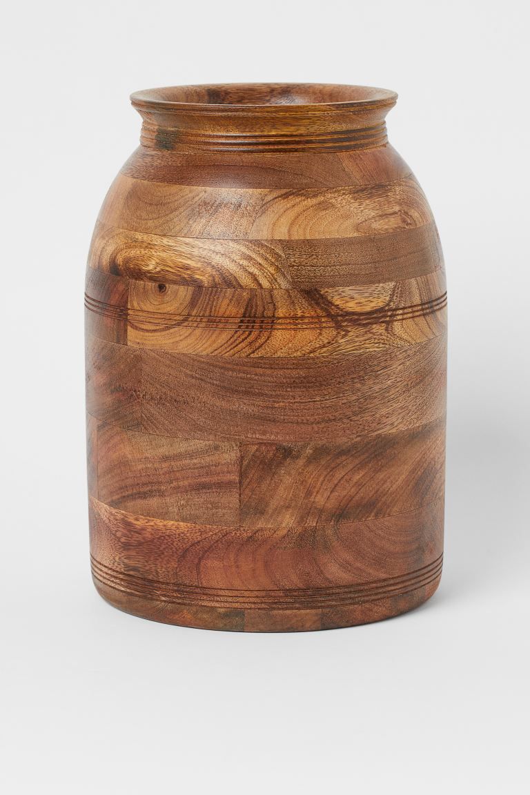 Mango Wood Vase | H&M (US)