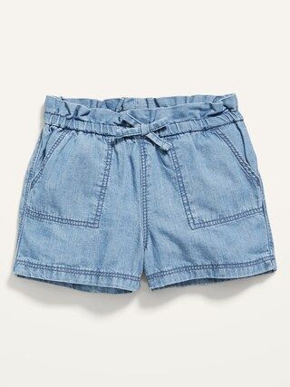 Pull-On Chambray Utility Shorts for Baby | Old Navy (US)