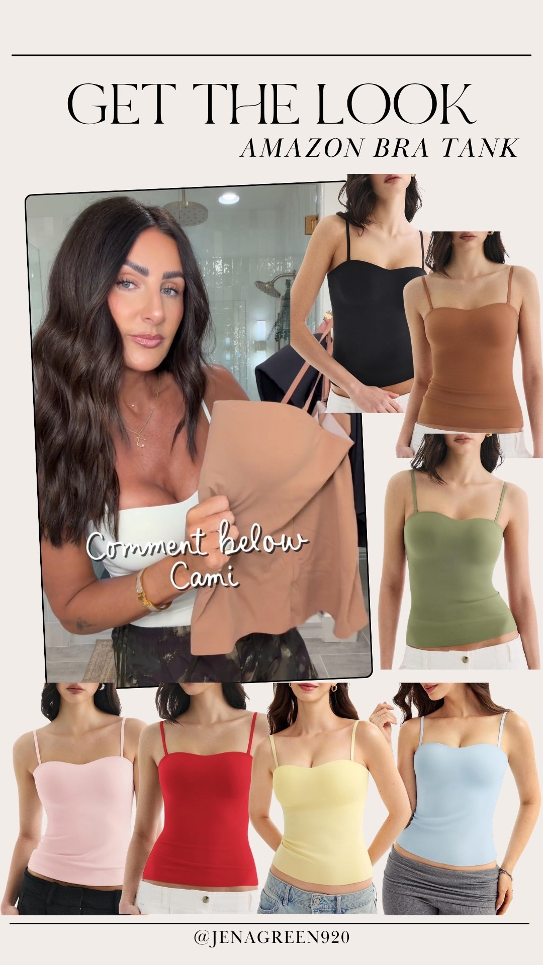 Amazon Bra Tank | Layering Tank | Amazon Style

#LTKootd #LTKgrwm #LTKSeasonal