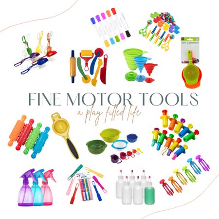 Here are some of our favorite reusable fine motor tools! Perfect for sensory play of all kinds!

#LTKhome #LTKfamily #LTKkids