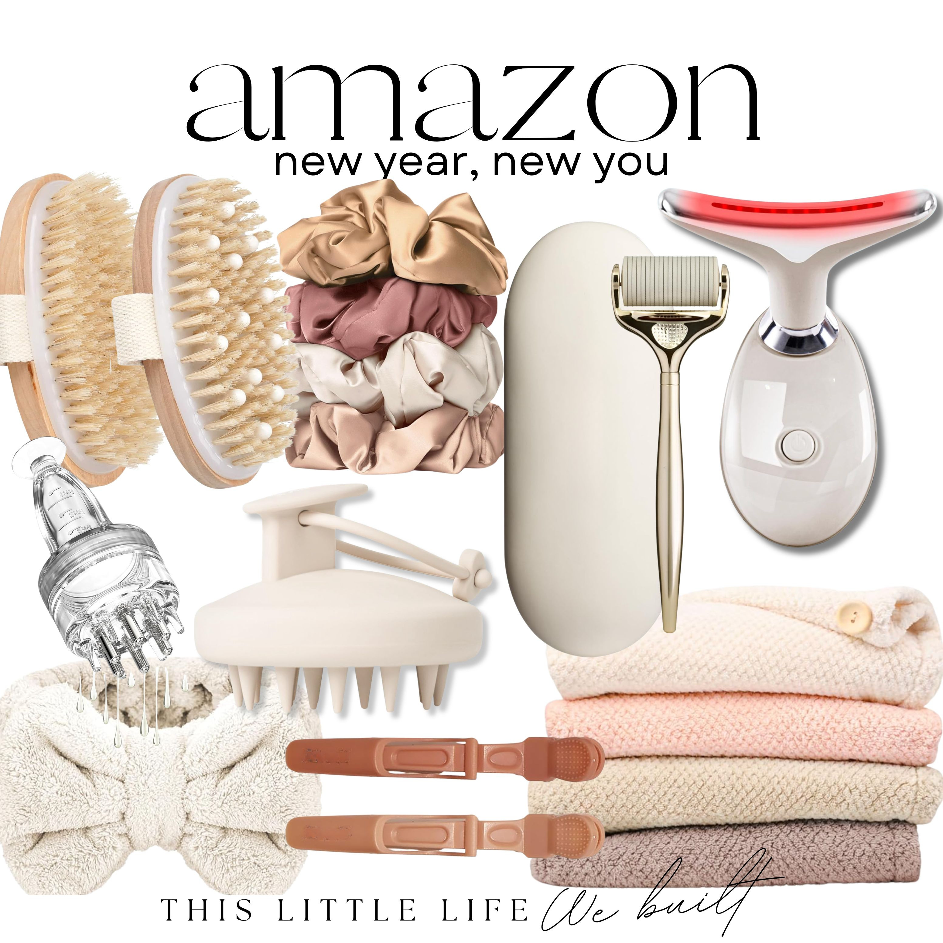 New Year Self-Care Essentials from Amazon!
Amazon Home / Amazon Fashion / Amazon Beauty / Scalp Massagers / Dry Body Brushes / Hair Towels / Silk Sleep Masks / Jade & Gua-Sha Tools / Facial Rollers / Skincare Gift Sets / Hydrating Face Masks / Body Oil & Lotion Sets / Aromatherapy Diffusers / Essential Oil Roll-Ons / Candle Warmers / Scented Candles / Self-Care Journals / Wellness Planners / Gratitude Journals / Beauty & Wellness Books / Bath Trays / Epsom Salt Soaks / Shower Steamers / Lip Care Kits / Hand Cream Sets / Refillable Water Bottles / Cozy Robes / Relaxing Tea Samplers 

 #LTKmorningroutine #LTKSeasonal #LTKBeauty