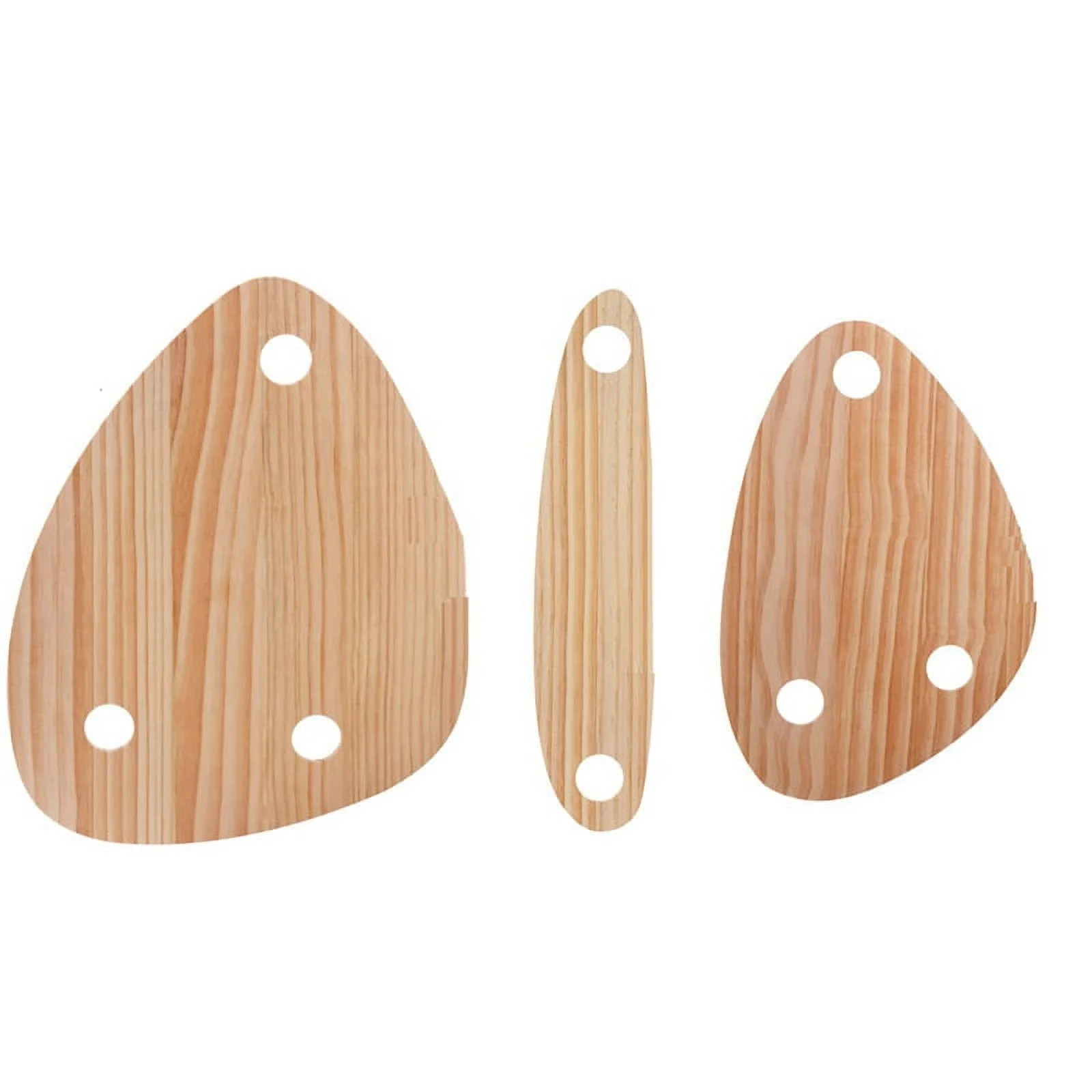 3 Pieces Wine Bottle Topper Serving Tray, Wooden Topper Charcuterie Flat Serving Board, Floating ... | Walmart (US)
