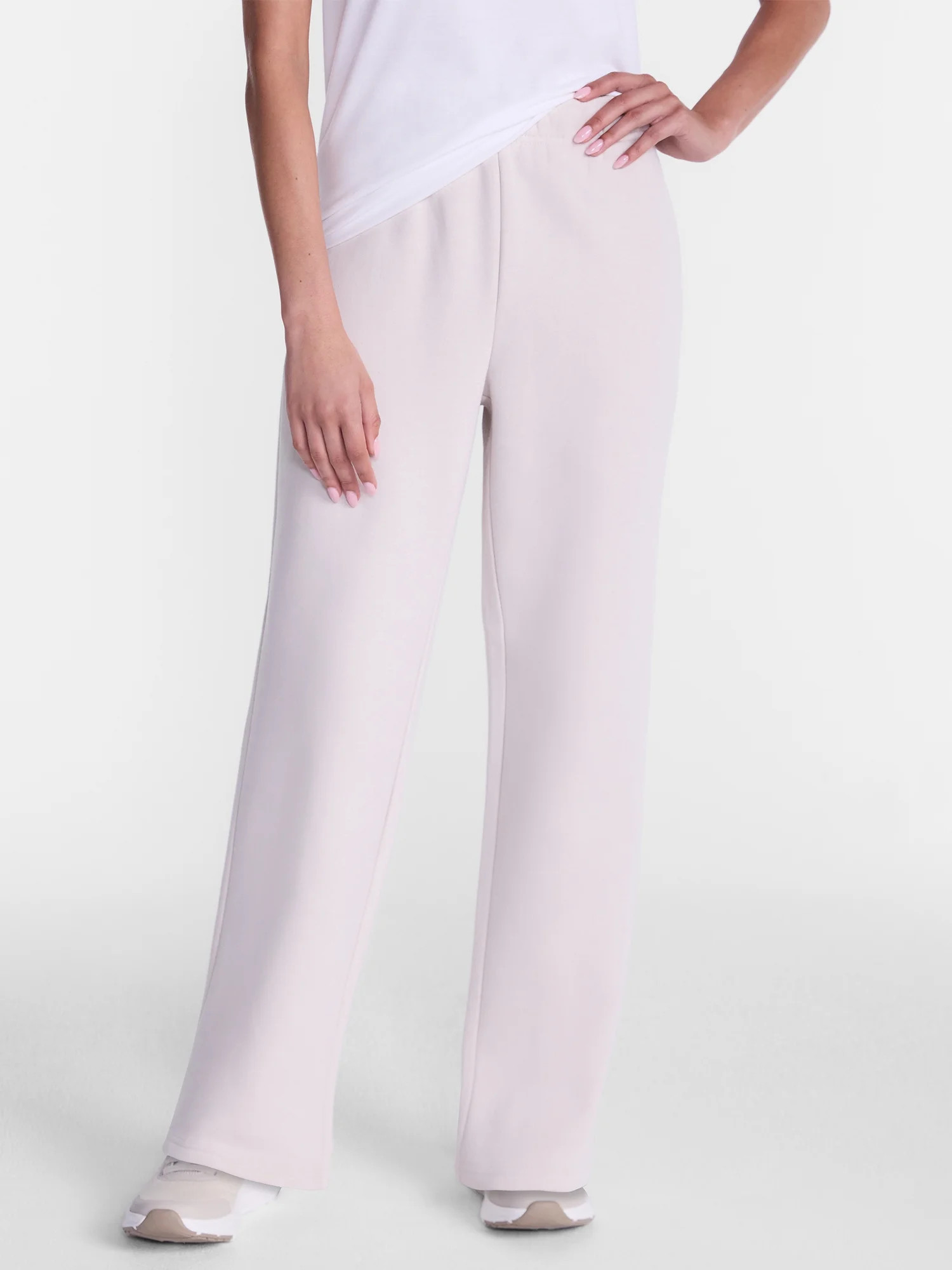 Athletic Works Women's and Women's Plus Fleece Pants with Pockets, 30" Inseam, Sizes XS-4X | Walmart (US)
