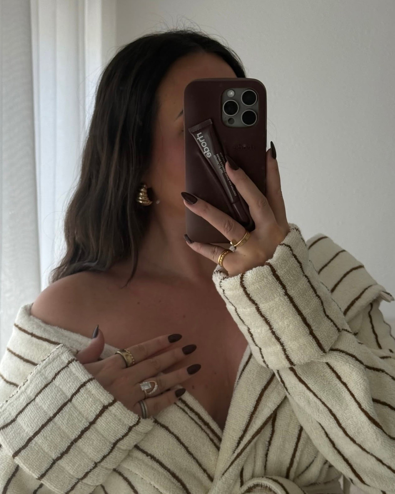 Favorite cozy robe for winter - loving anything espresso brown

Robe is from Gisou

#LTKootd #LTKSeasonal #LTKFindsUnder100